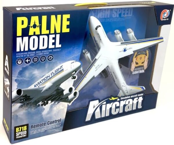 Generic RC Passenger Plane + Remote Control - Airplane Toy for Kids