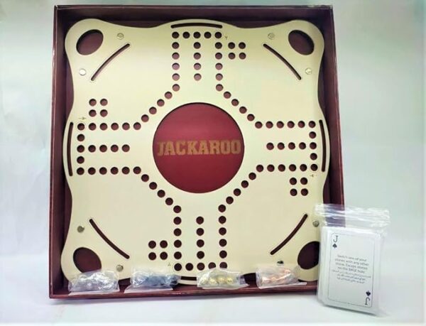 Jackaroo Wooden Board With Cards Game - From Nilco 20016 - Image 2