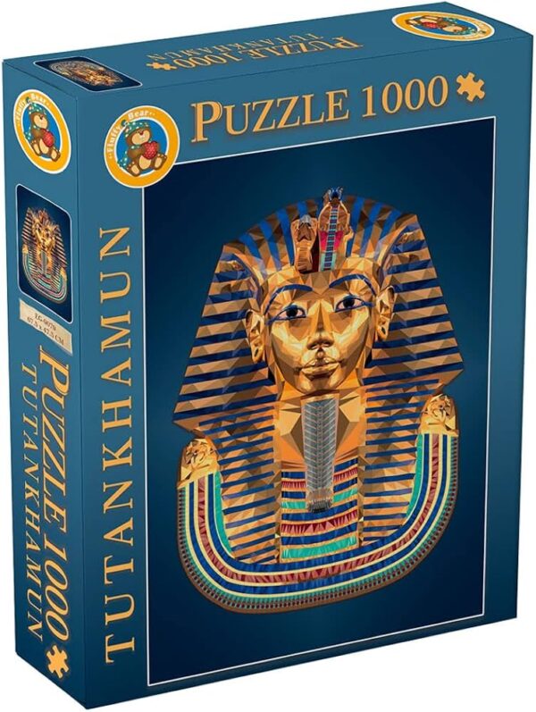 Fluffy Bear Eg-9079 1000 Pieces Jigsaw Puzzle King Tut It'S Fun Activity To Do Alone Or In A Group - Multi Colour