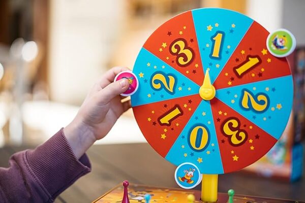 Spin Circus Fun Spin & Move Dice Board Game for Kids - Kid & Family Friendly Educational Game by Blue Orange Games - 2 to 5 Players Ages 4+ - Image 2