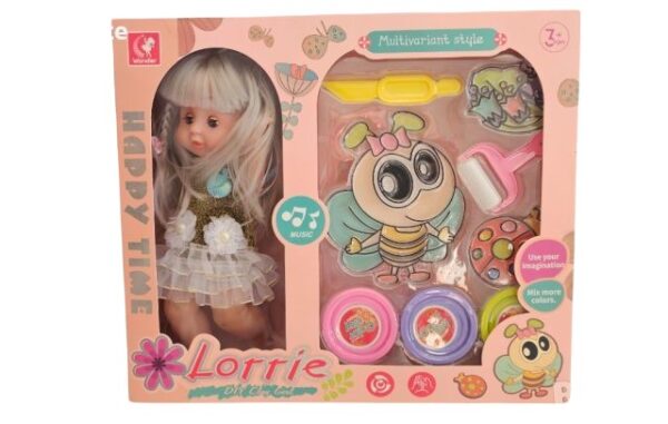 Lori the Musical Doll has special clay instruments.