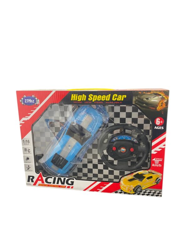 Racing Car with Remote Control red - blue