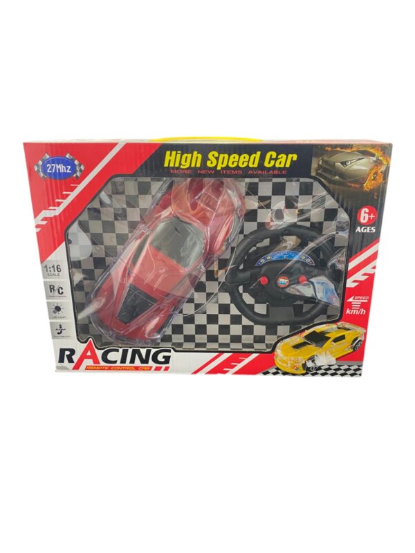 Racing Car with Remote Control red - blue - Image 2