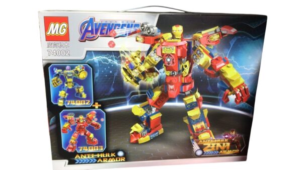 LEGO Marvel Avengers Iron Man Mech Building Set - 218 Pieces