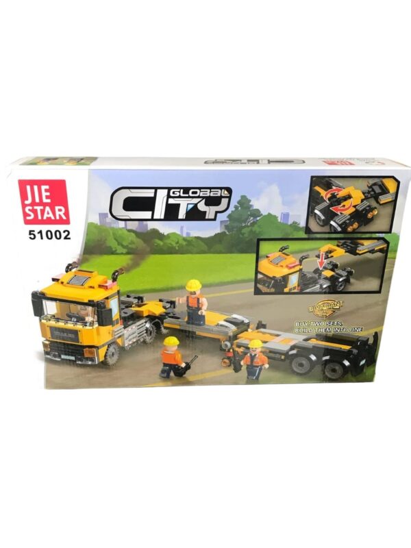 Jie Star Blocks Global City Tractor 247 pcs Building Blocks