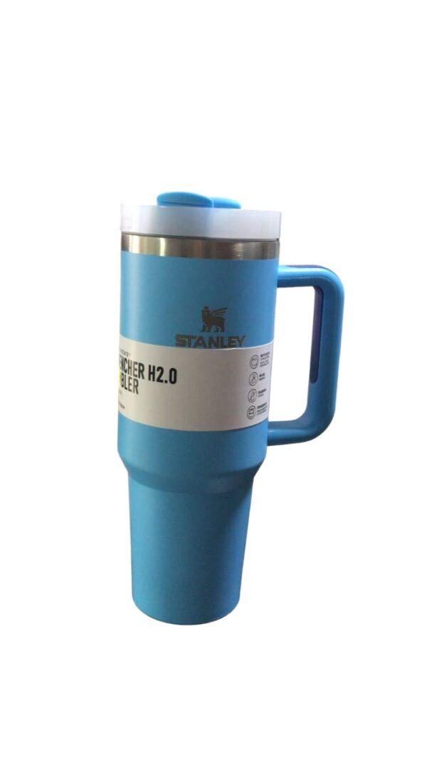 Stainless Steel Vacuum Insulated Tumbler with Lid and Straw for Water, Iced Tea or Coffee, Smoothie - Image 2