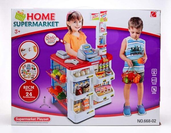 Home Supermarket Playset for Kids