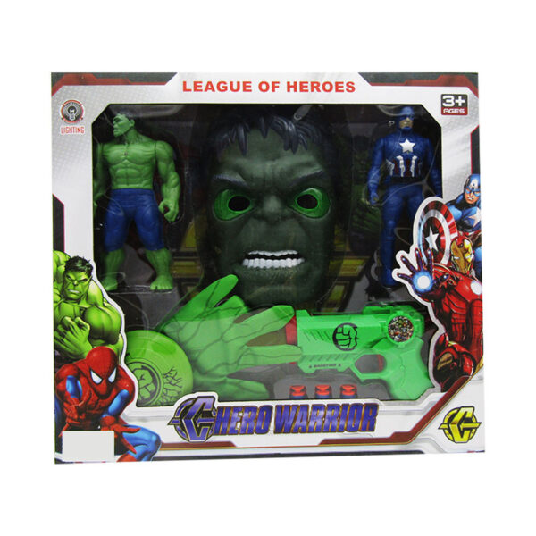 Generic Green Man Hulk Doll Set