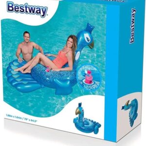 Bestway  pool & beach float Blue Ride-on float Vinyl 78*64.5