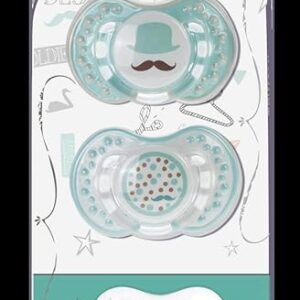 LOVI Dynamic Soothers(2pcs)+Soother chain set