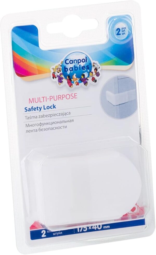 Canpol babies Multi Purpose Safety Lock with Velcoro 2 pcs - Image 5