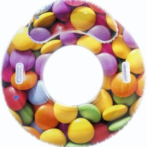 Bestway  Pool Inflatable Ring Lounger with Headrest, Candy Delight
