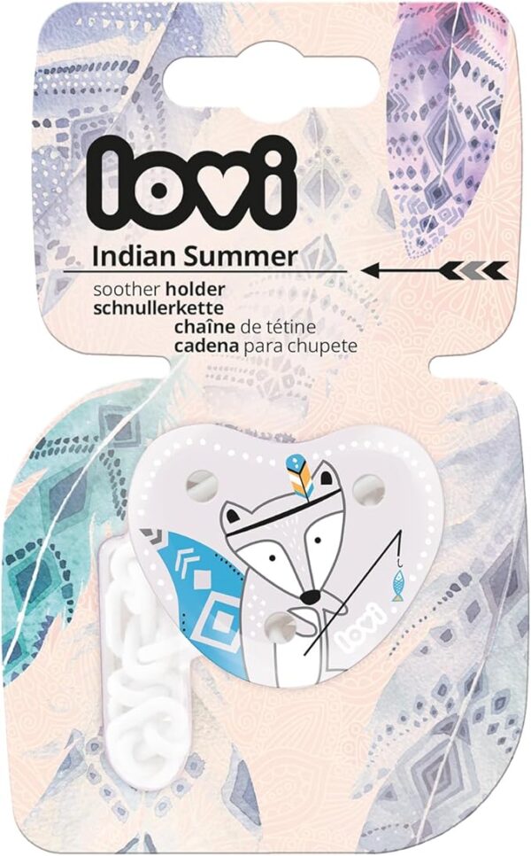 LOVI Soother Holder Indian Summer Boy