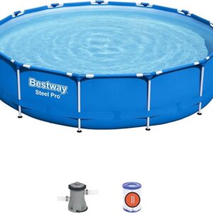 Bestway Steel Pro Round 396 x 84 cm Above Ground Pool Set