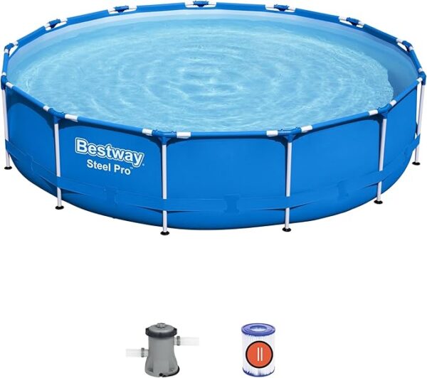 Bestway Steel Pro Round 396 x 84 cm Above Ground Pool Set