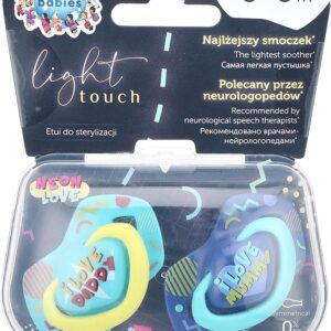Canpol Babies  LightTouch Symmetric Shape Silicon 2pcs