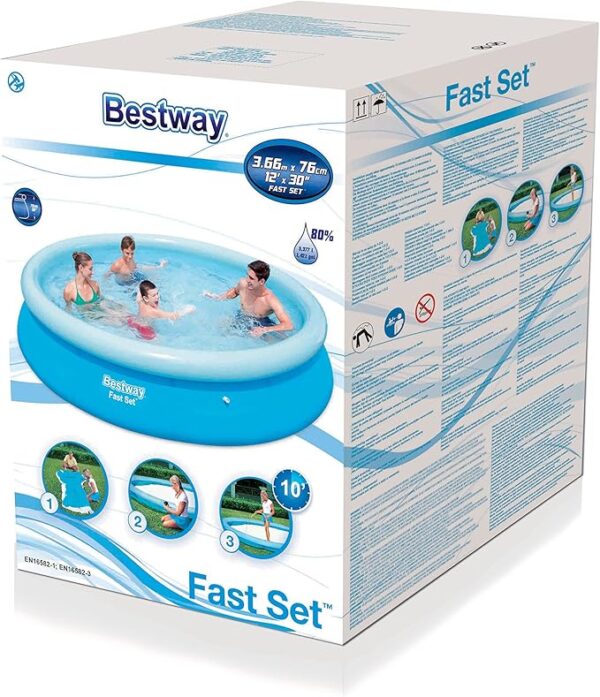 Bestway  Fast Set Pool, Blue
